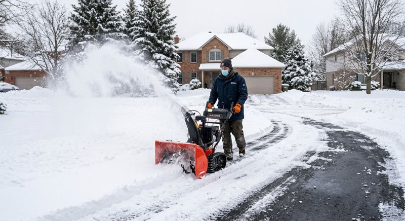Driveway Snow Plowing in Long Island, NY
