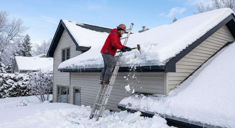 Ice Dam Removal in Kitsap County, WA