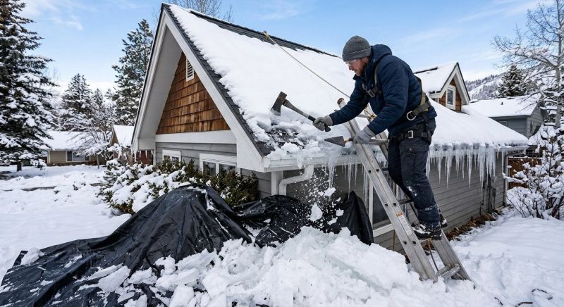 Ice Dam Removal in Redmond, WA