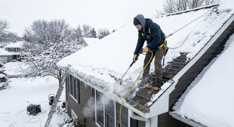 Ice Dam Repair in Edmond, OK