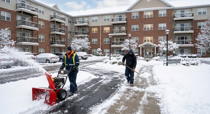 Parking Area Snow Removal in Brooklyn, NY