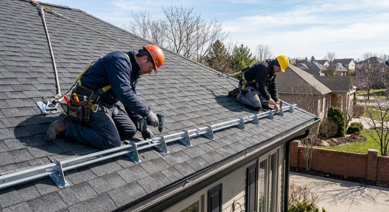 Snow Guard Installation in Oklahoma City, OK