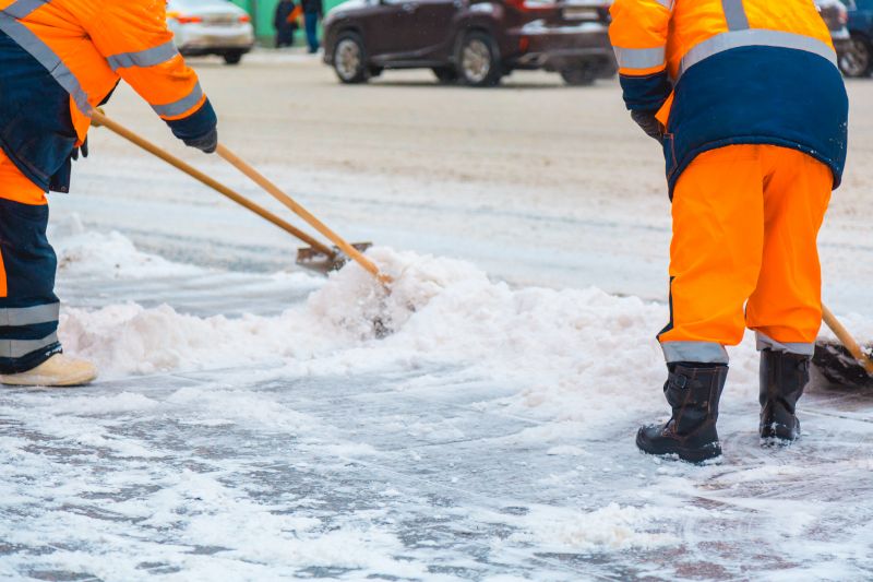 Sidewalk Snow Shoveling