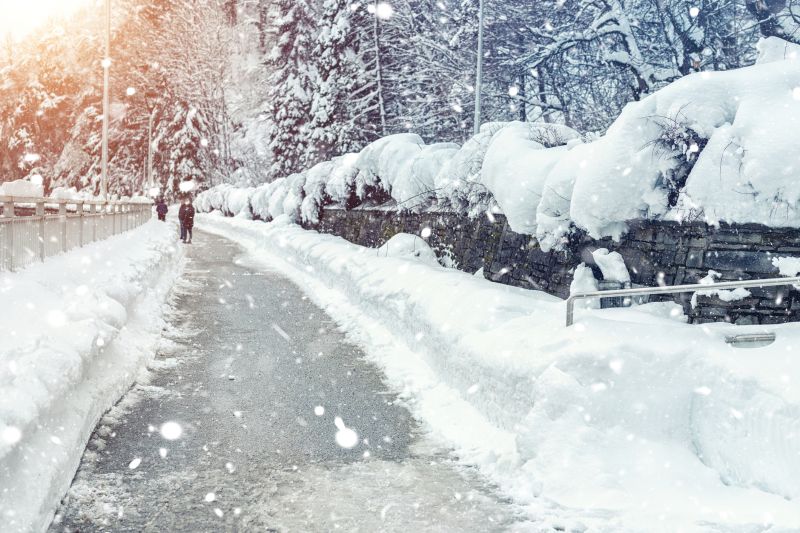 Sidewalk Snow Clearing