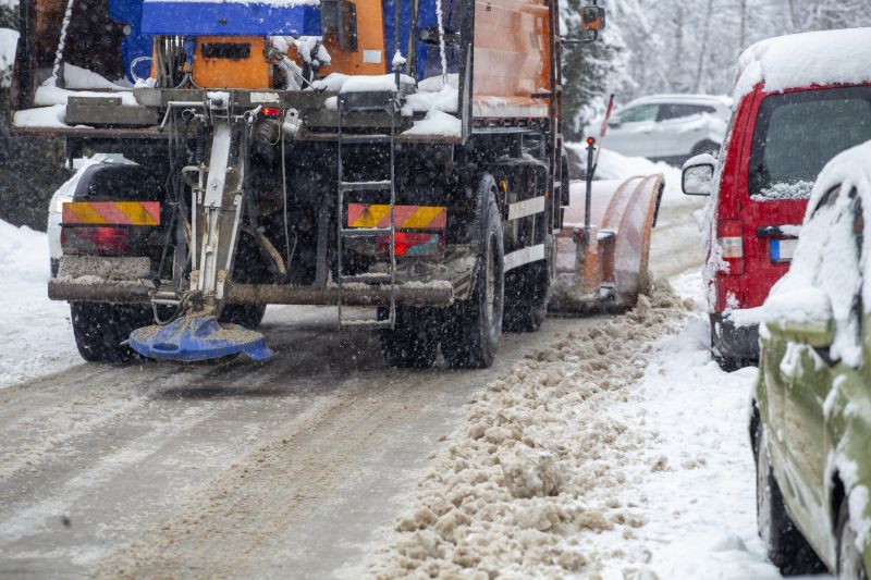 Snow Hauling Truck